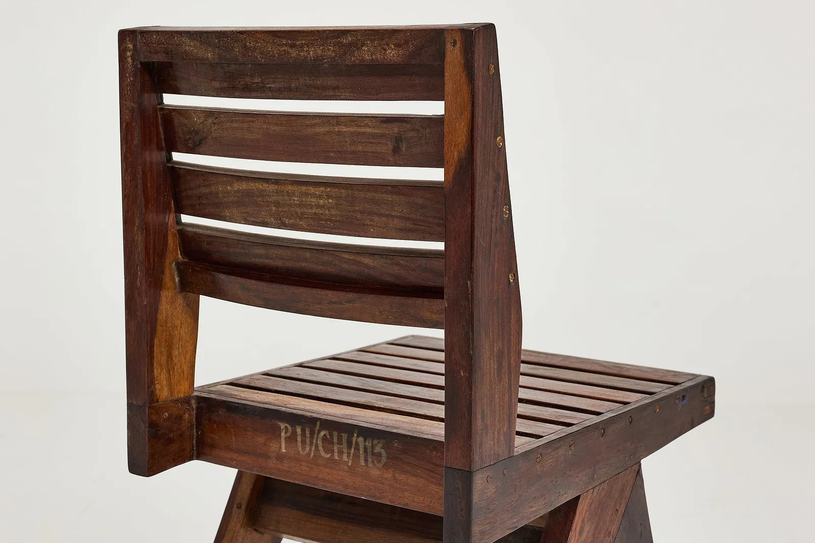 Pierre Jeanneret, Slatted Dining Chairs