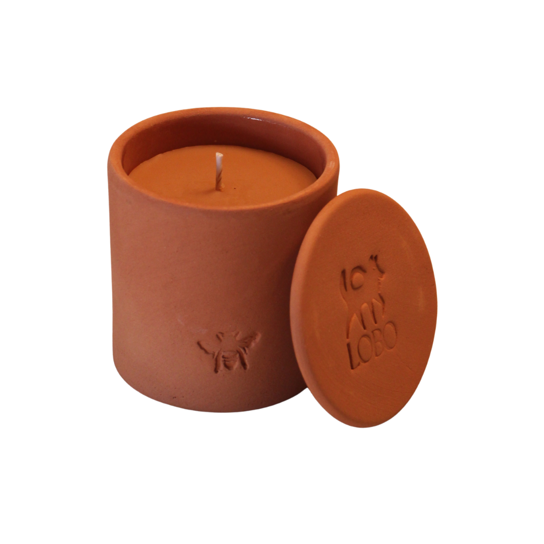Small LOBO Haus Vespera Candle in Beeswax