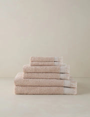 Lupita Organic Cotton Hand Towel in Blush