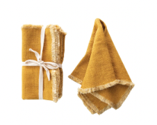 Mustard Linen Napkin