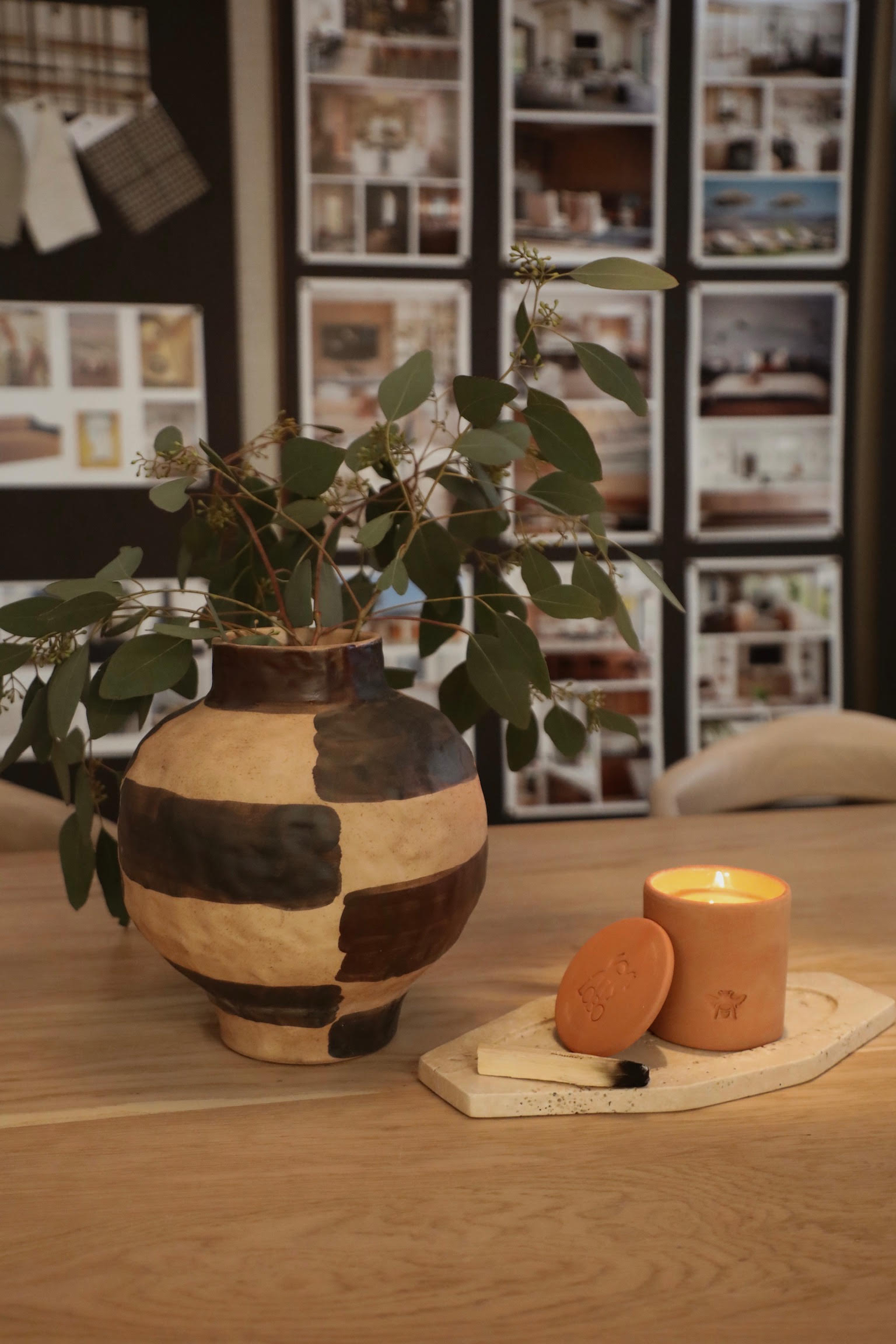 Small LOBO Haus Vespera Candle in Beeswax
