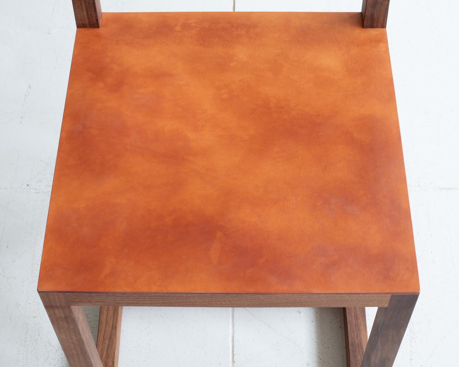 Vintage Leather Dining Chair