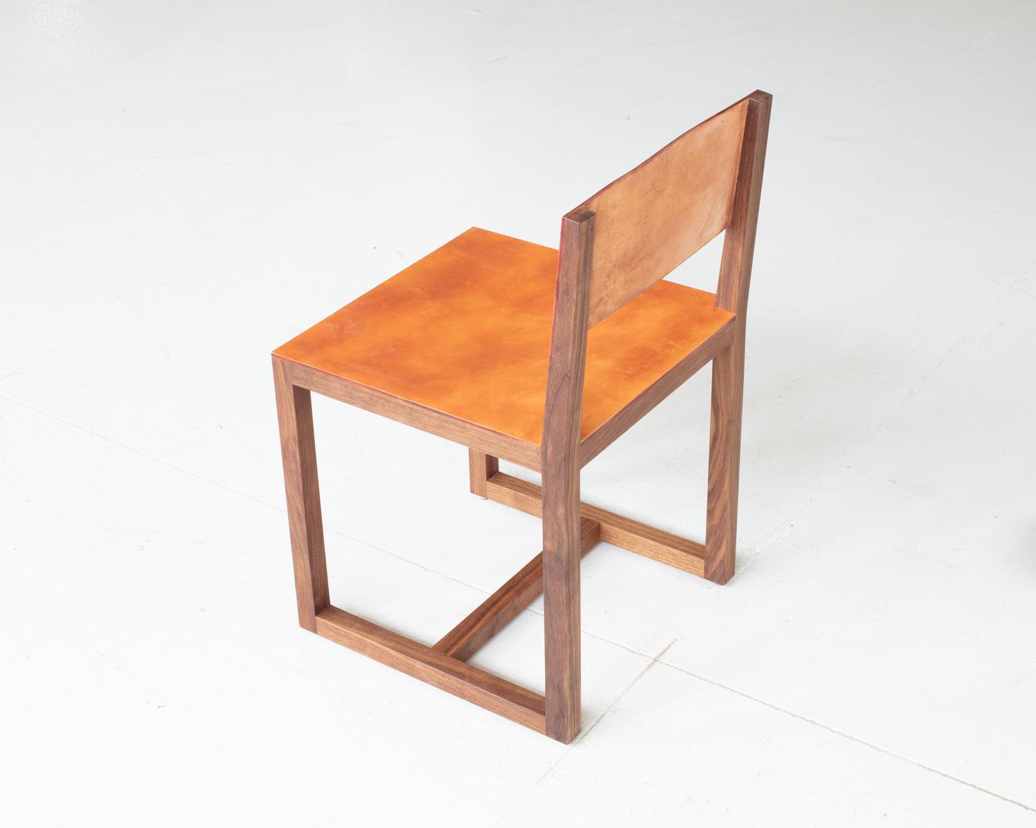 Vintage Leather Dining Chair