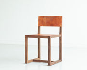 Vintage Leather Dining Chair