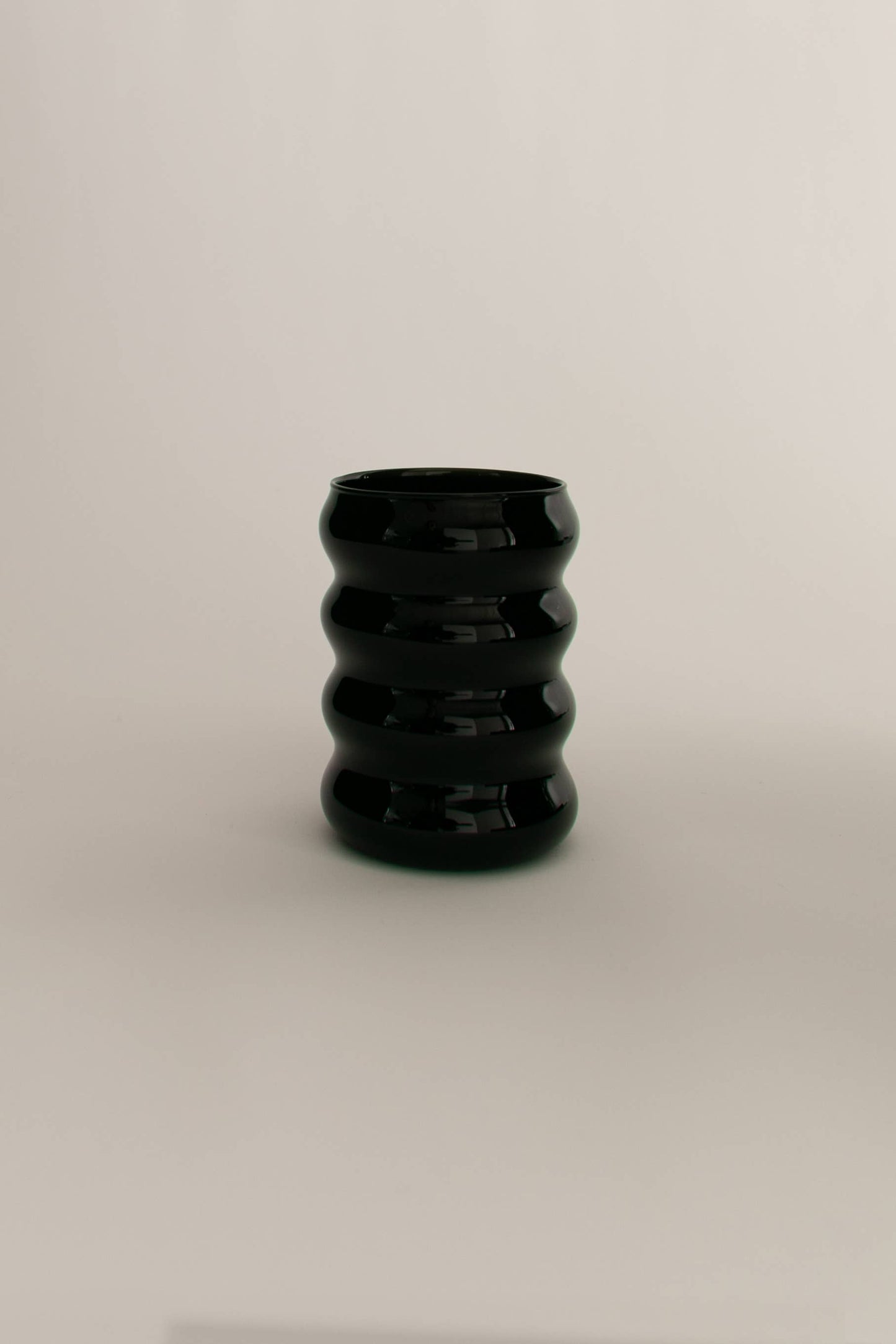 Opaque Ripple Cup, Onyx