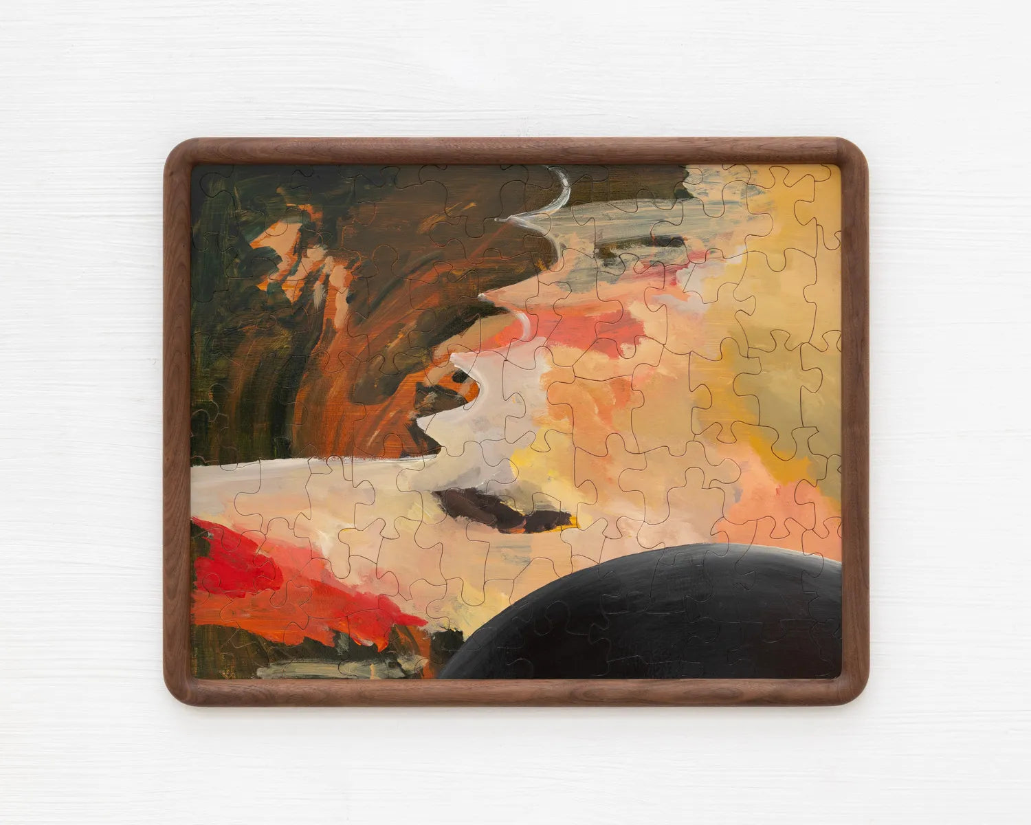 Abstract - Timpani & Brass Hand Painted Jigsaw Puzzle