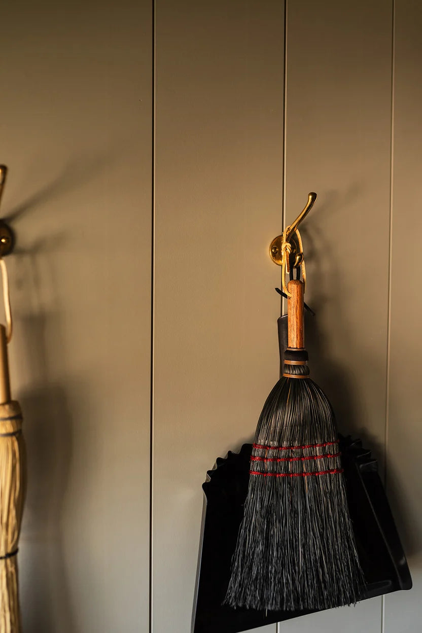 Handmade Amish Black Hand Broom