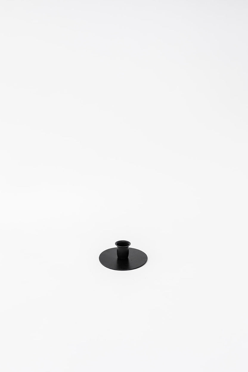 Iron Manor Candlestick Holder