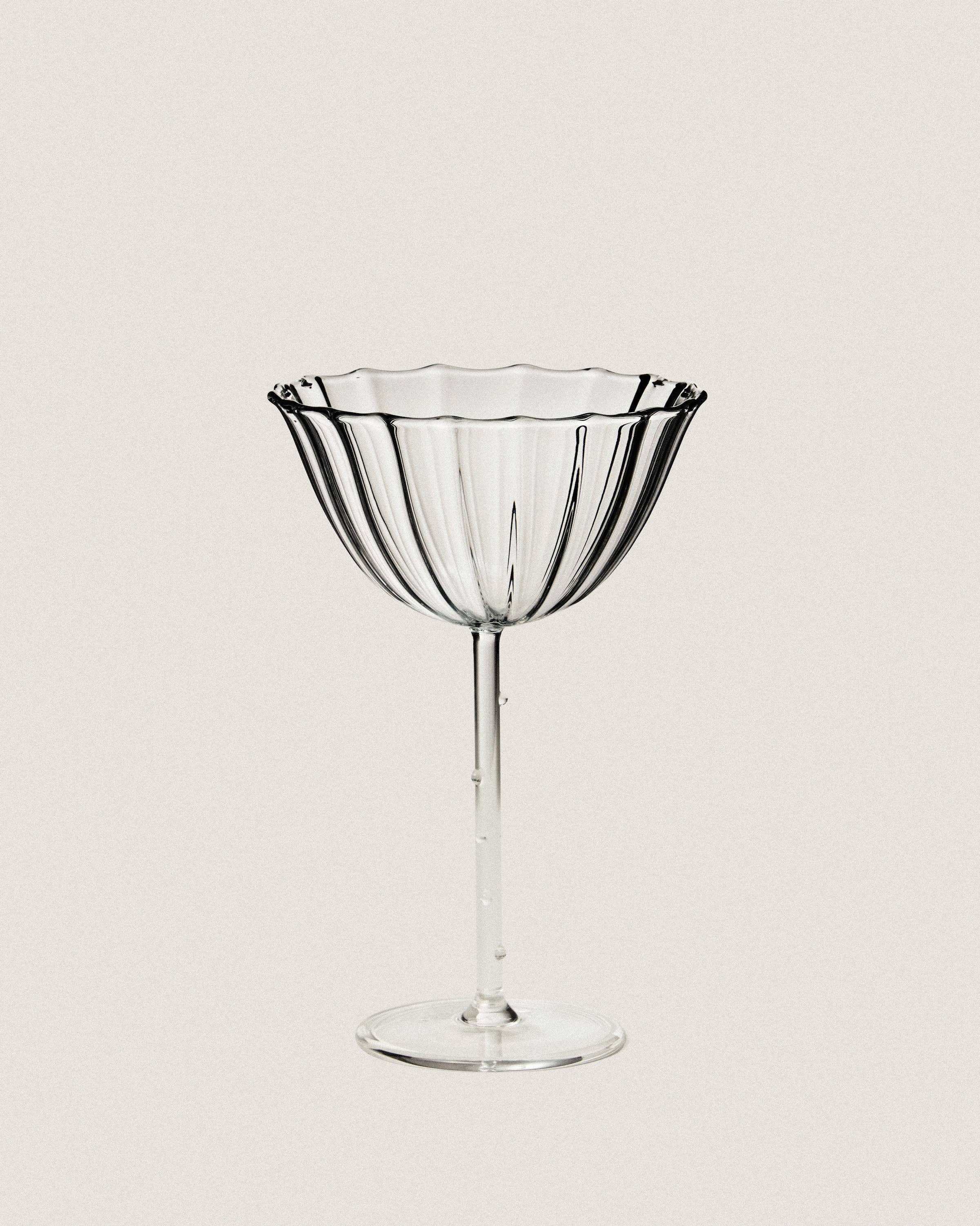 Cosmo Coupe, Clear (Set of 4) by Sophie Lou Jacobsen