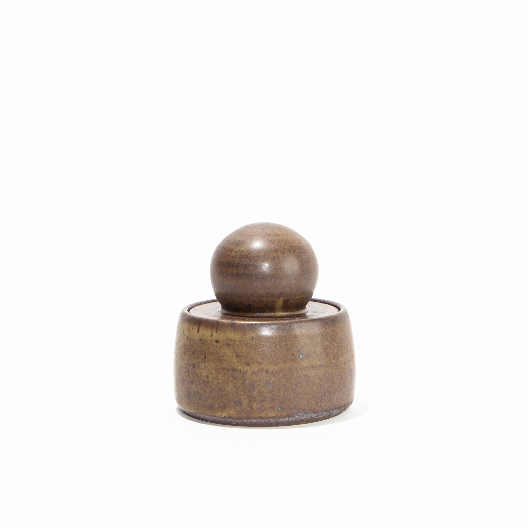 Olive Brown Stash Jars