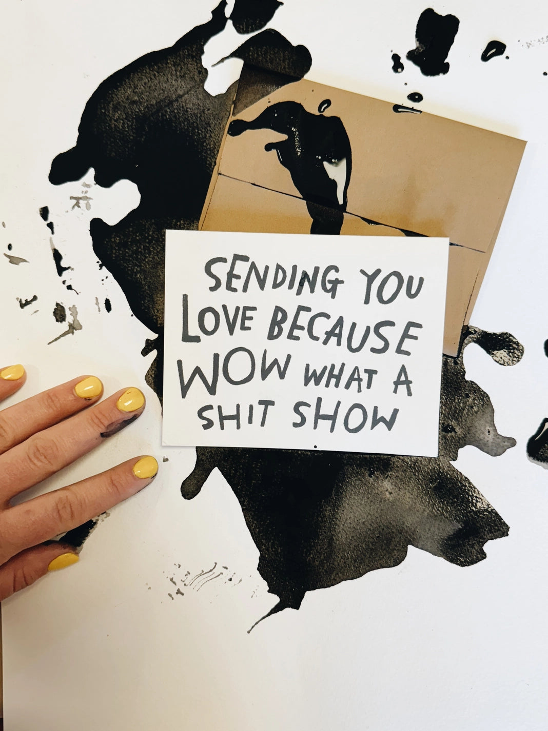 Shit Show Greeting Card