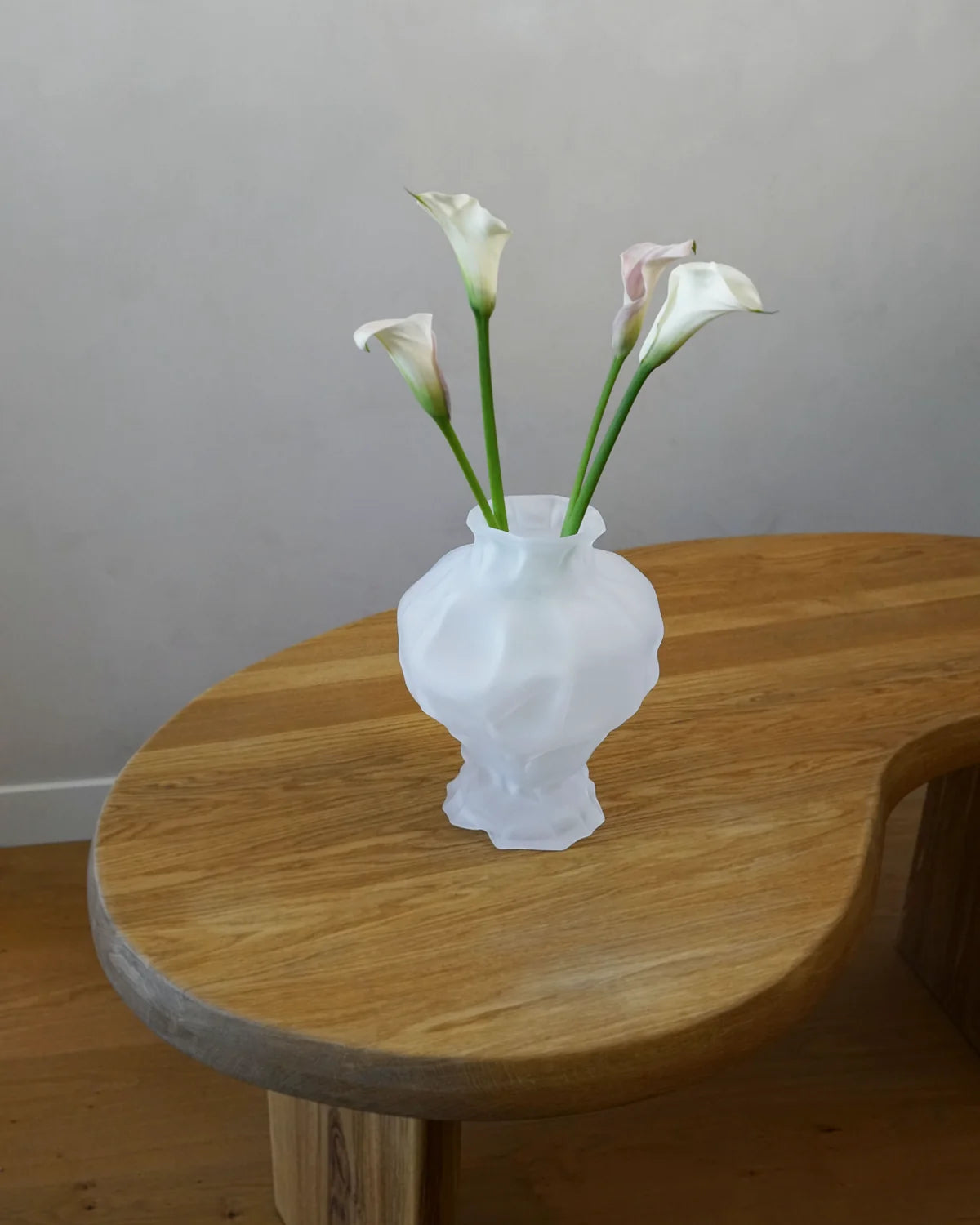 Frosted Ammonit Vase