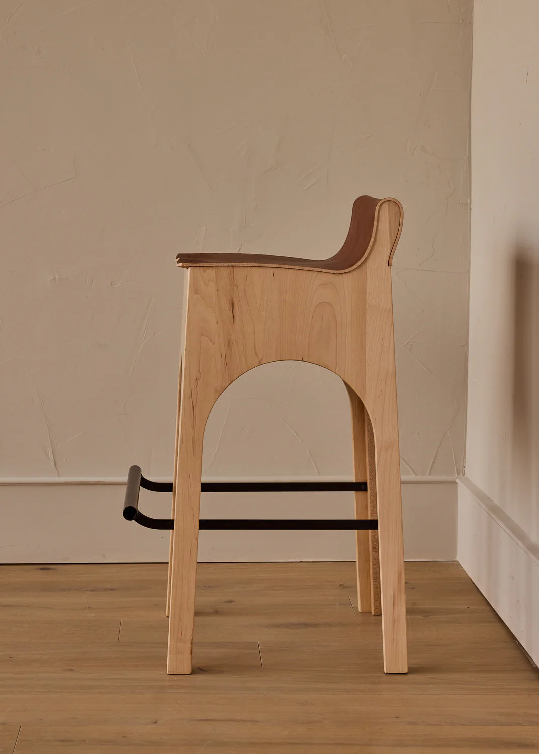 Leather Counter Stool