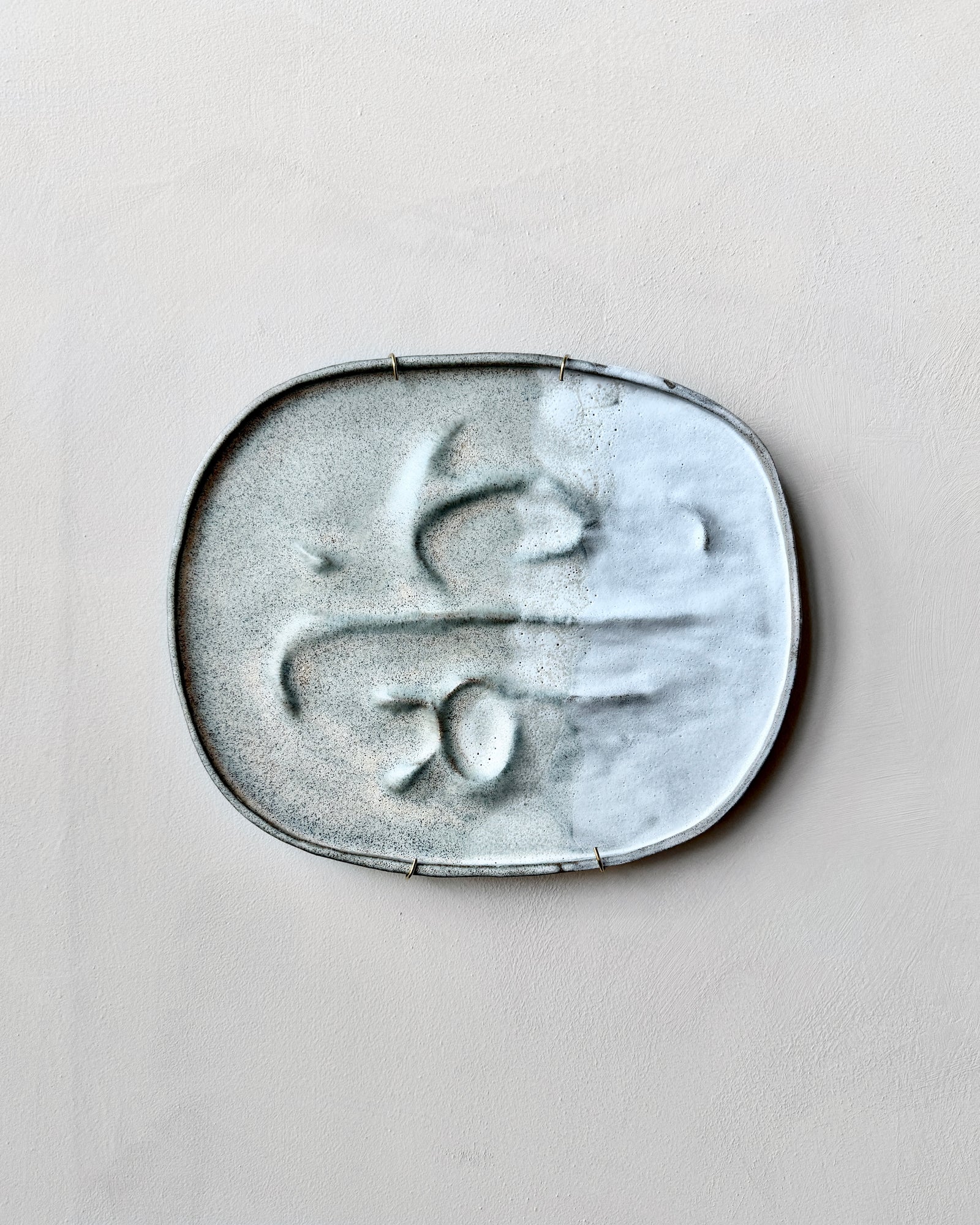 Stoneware Plate Wall Art 01