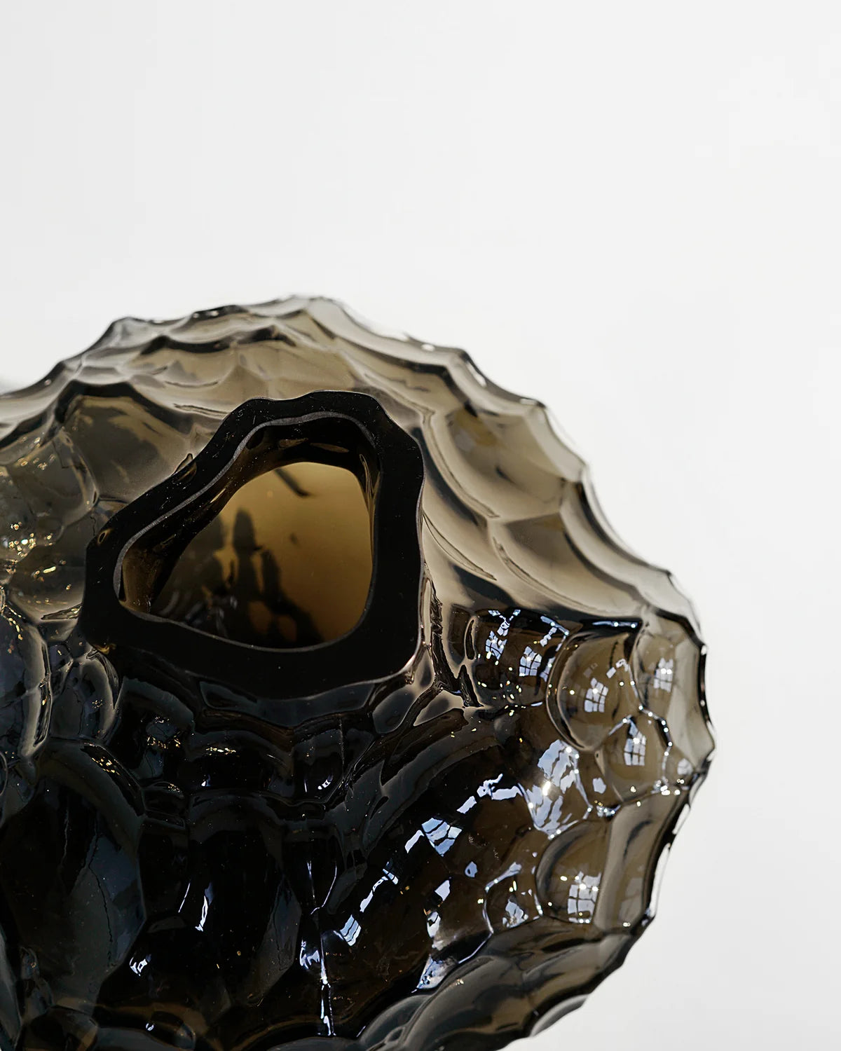 Canyon Vase in New Smoke