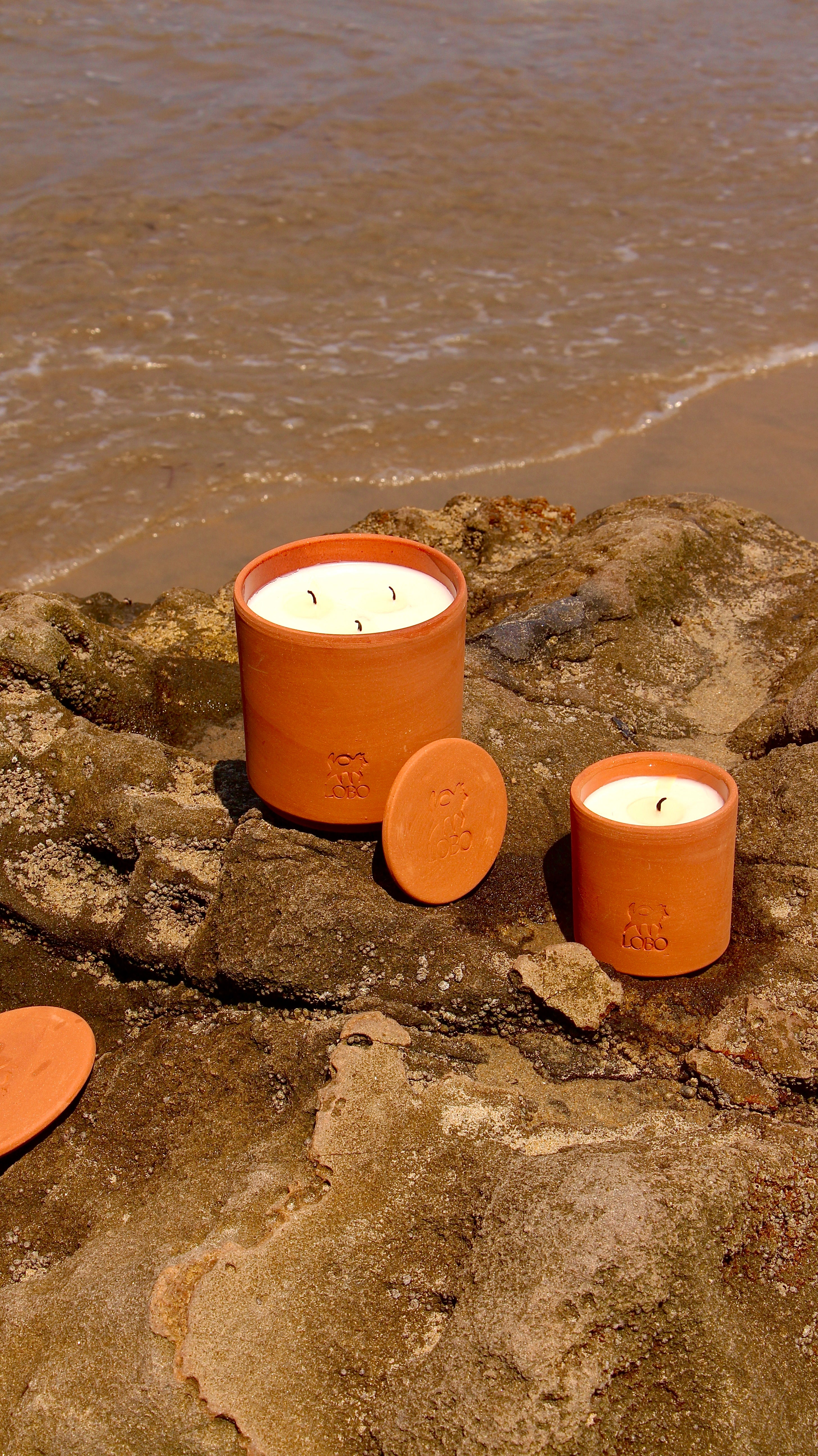 LOBO Haus Terracotta Candle in Saltwater