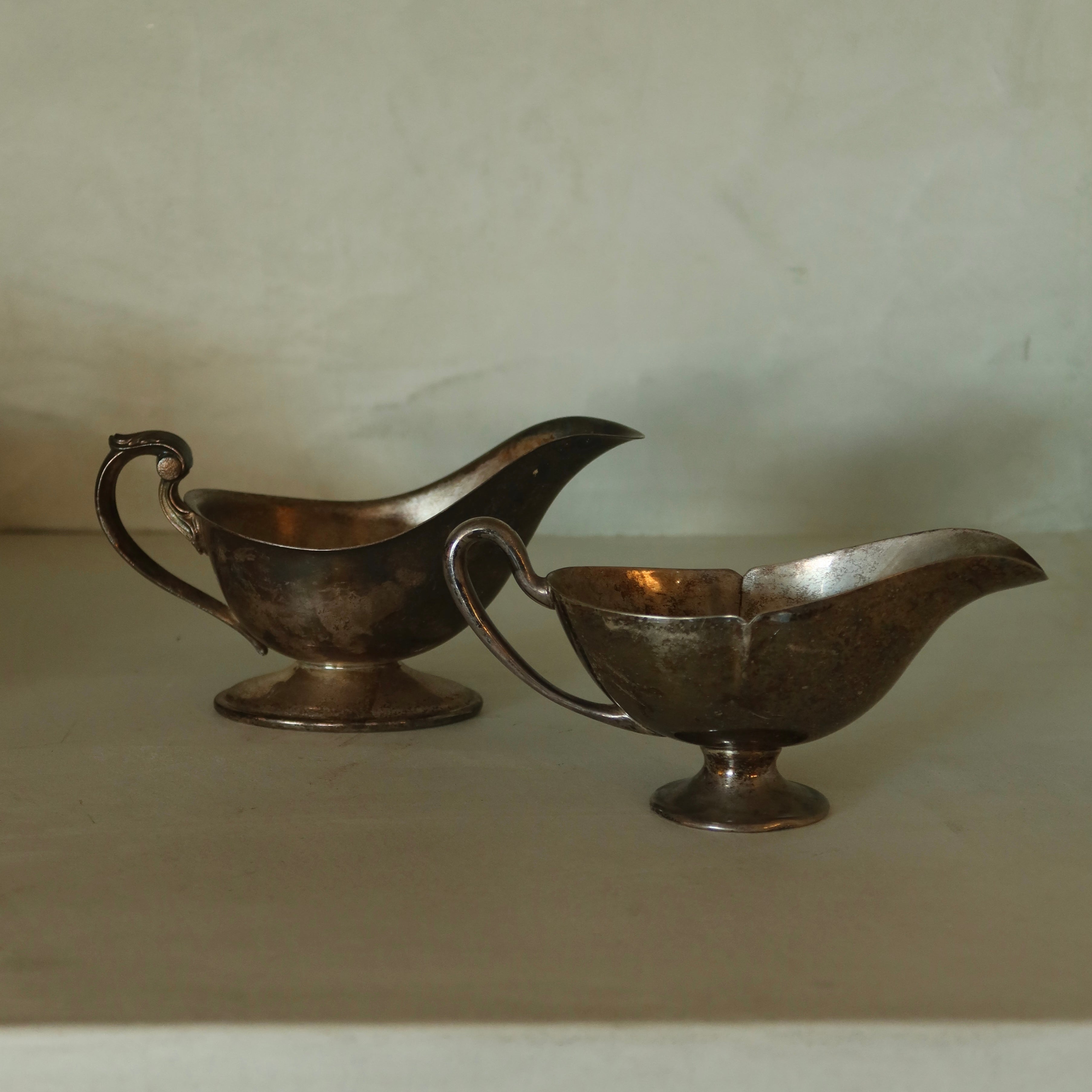 Vintage Silver Gravy Boat