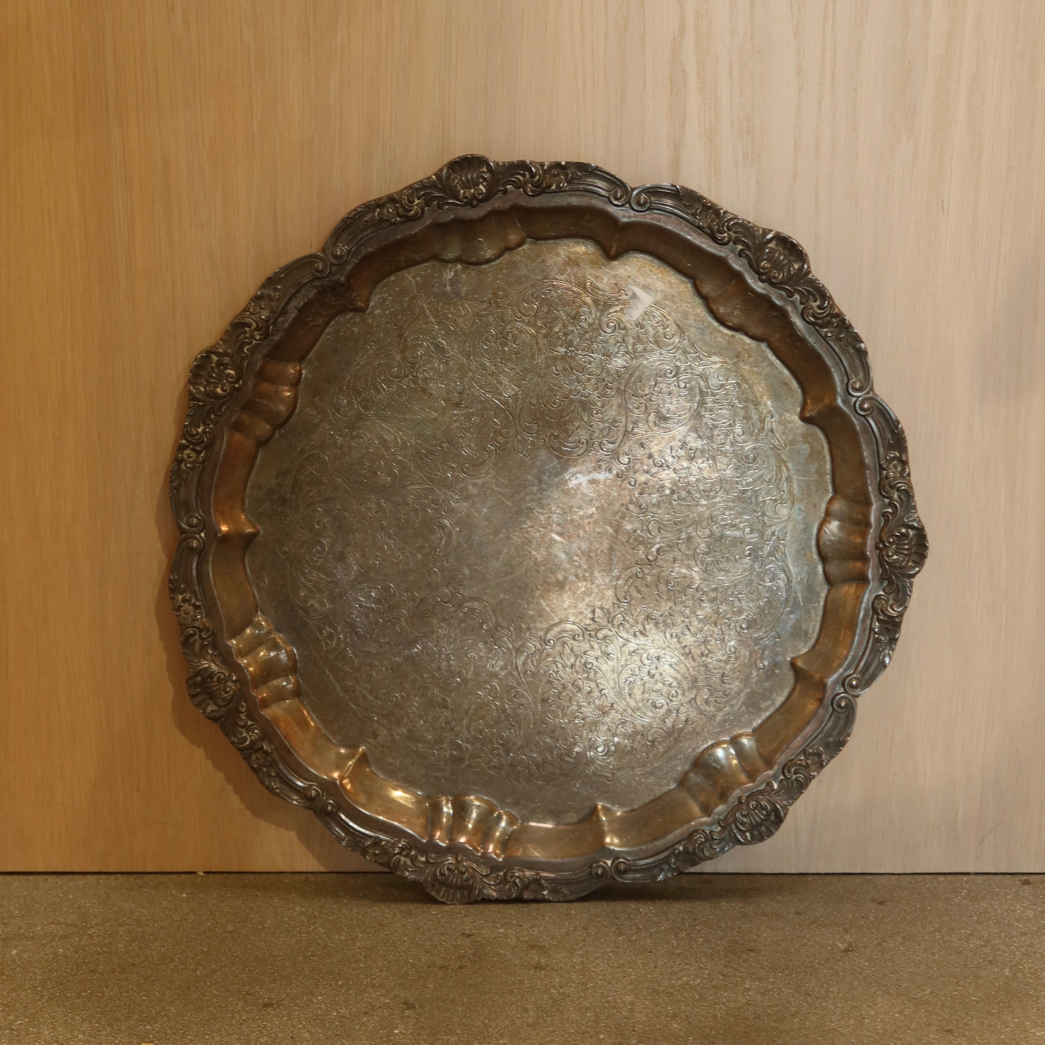 Vintage Silver Platter