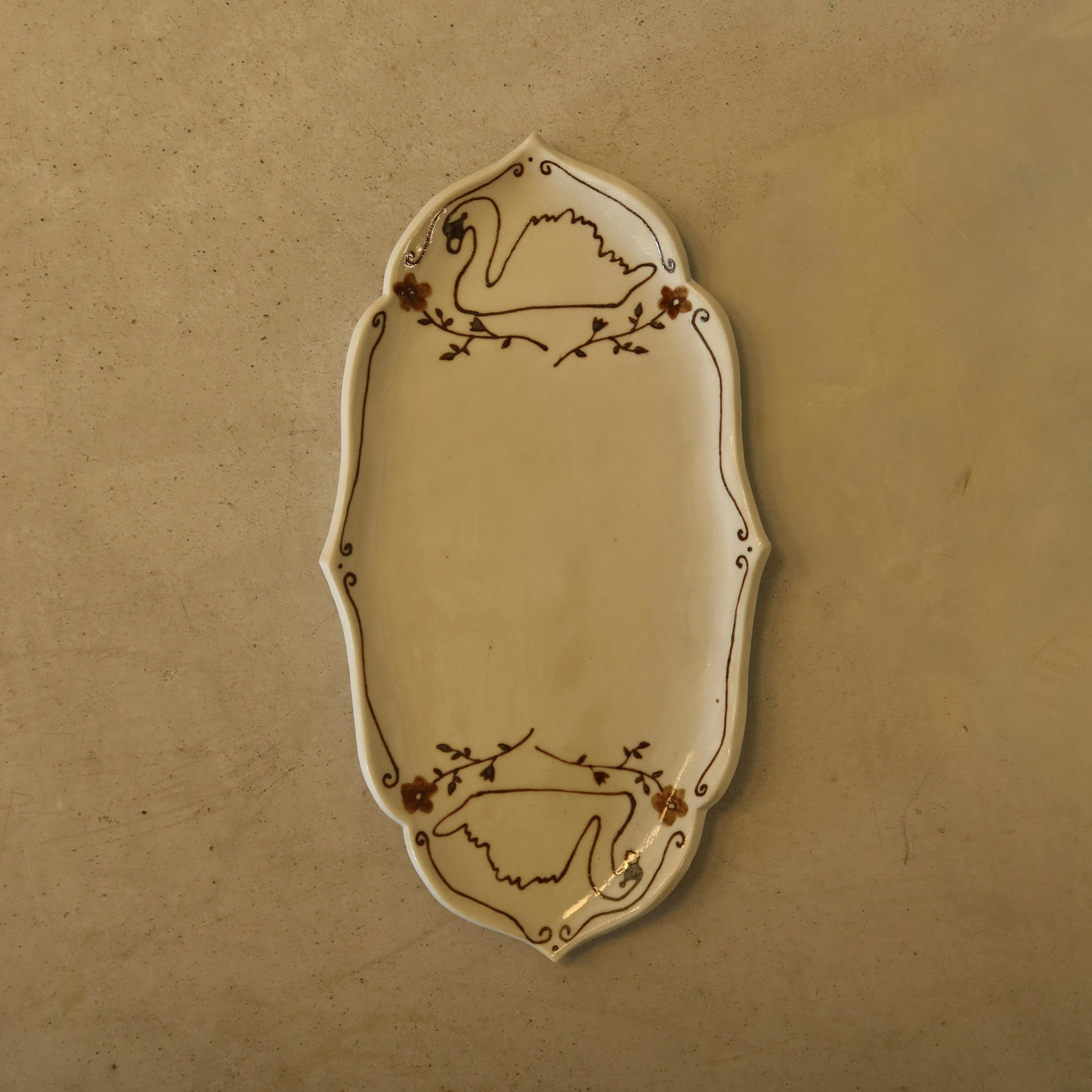 Swan Chateau Tray