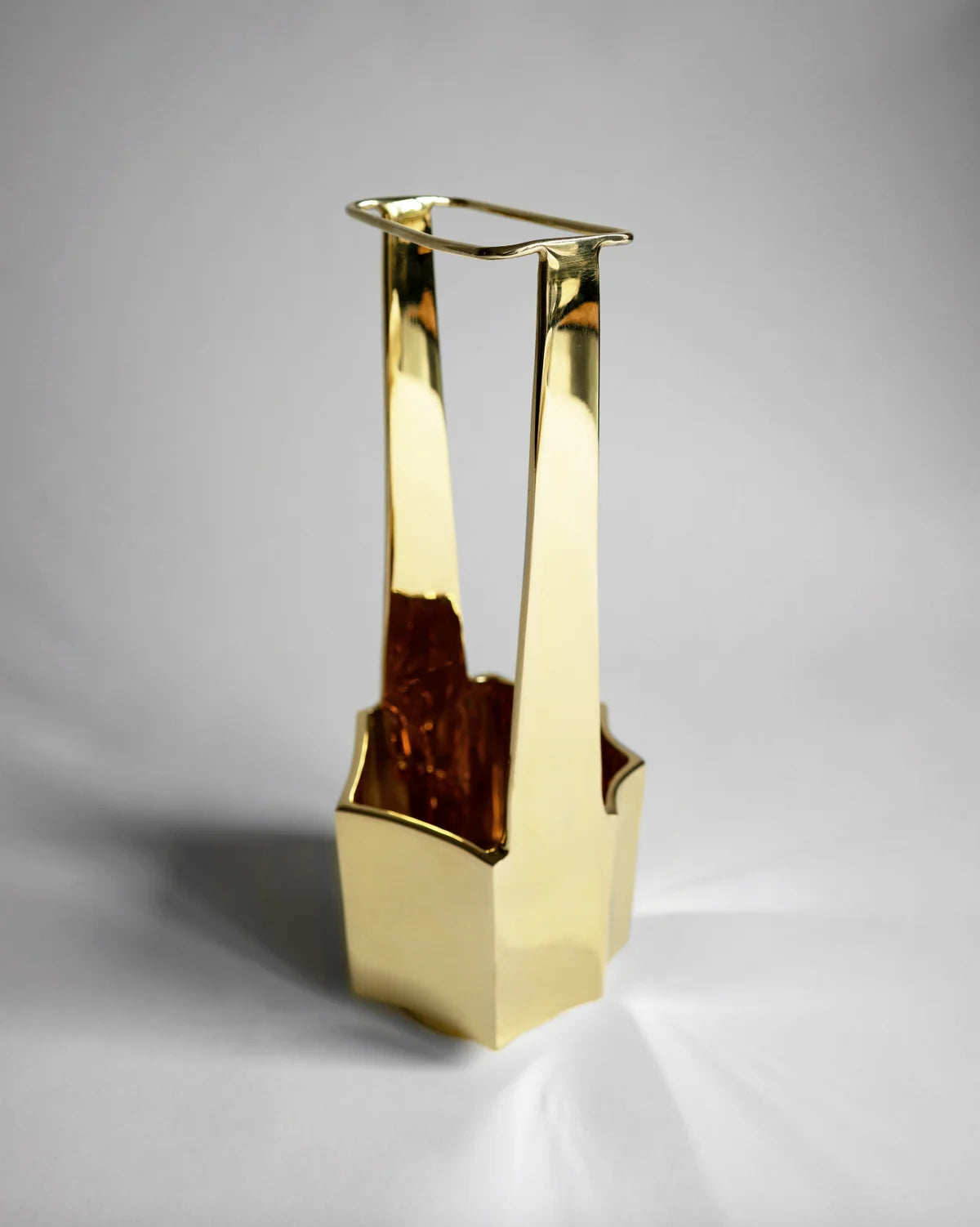Ikebana Vase - Brass