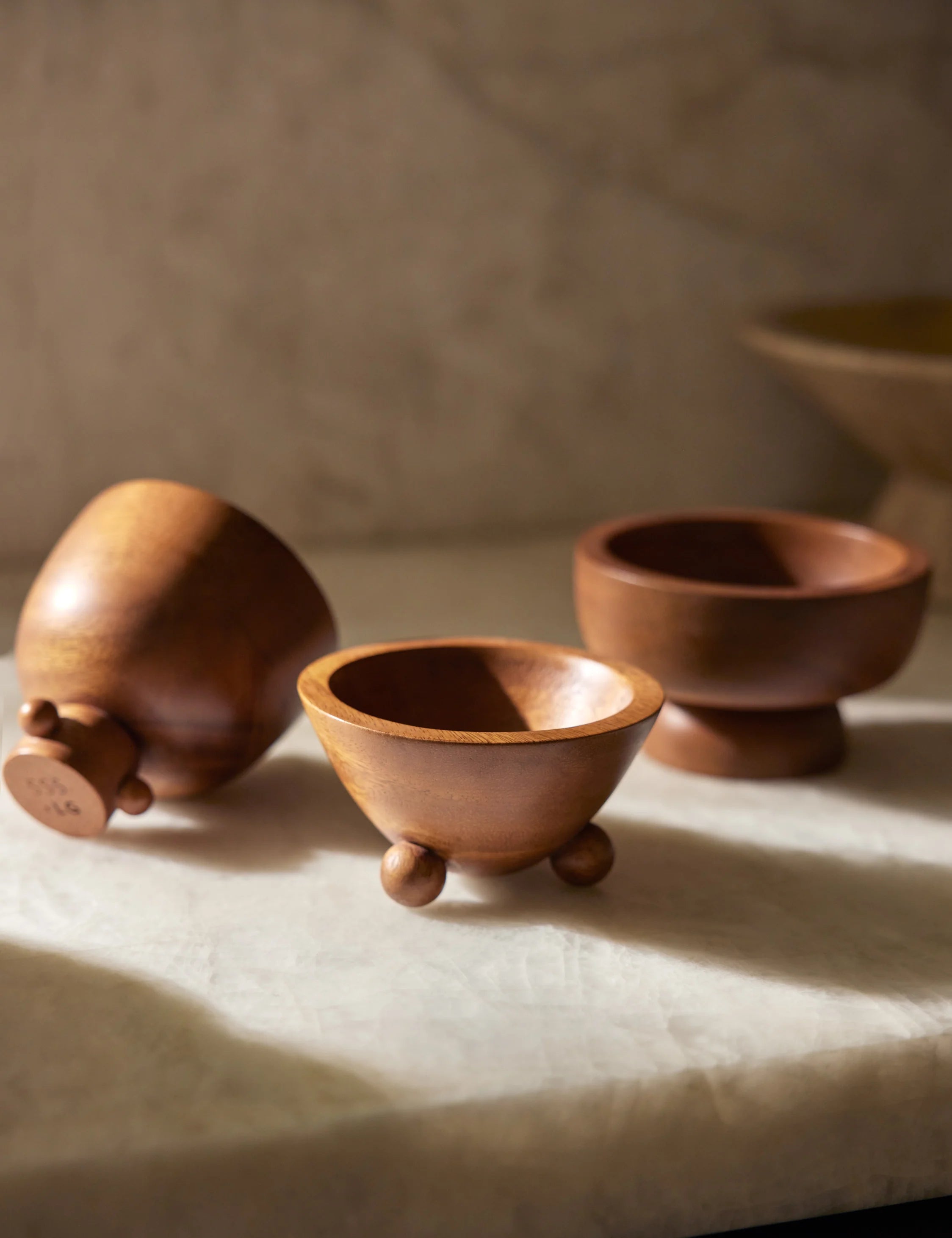 Mini Wooden Bowl