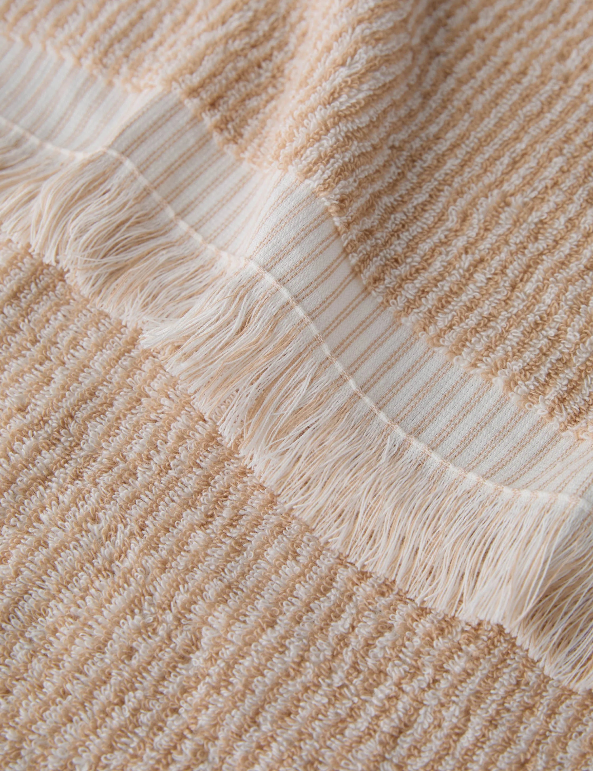 Lupita Organic Cotton Hand Towel in Blush