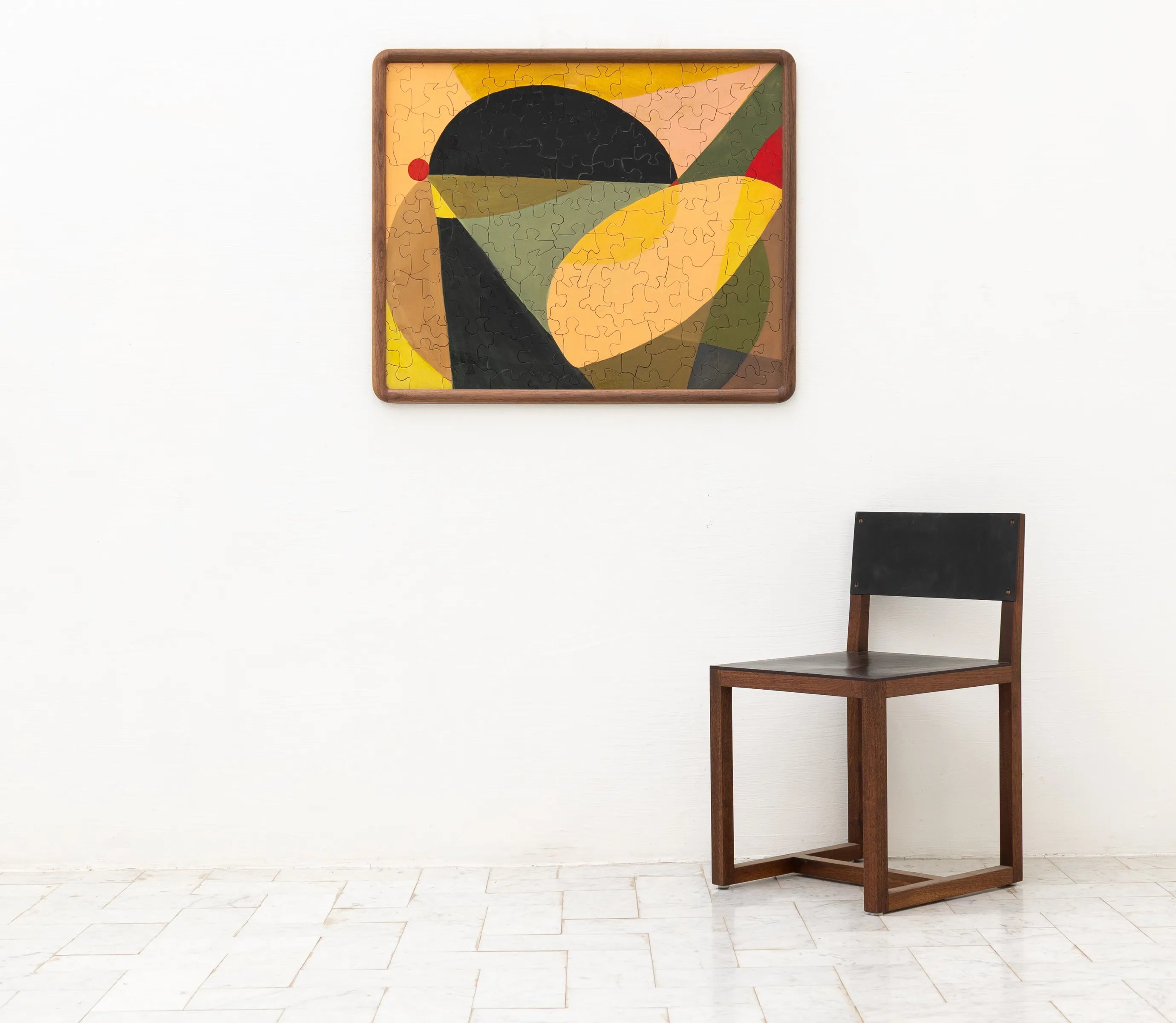 Abstract - Sonata Hand Painted Jigsaw Puzzle