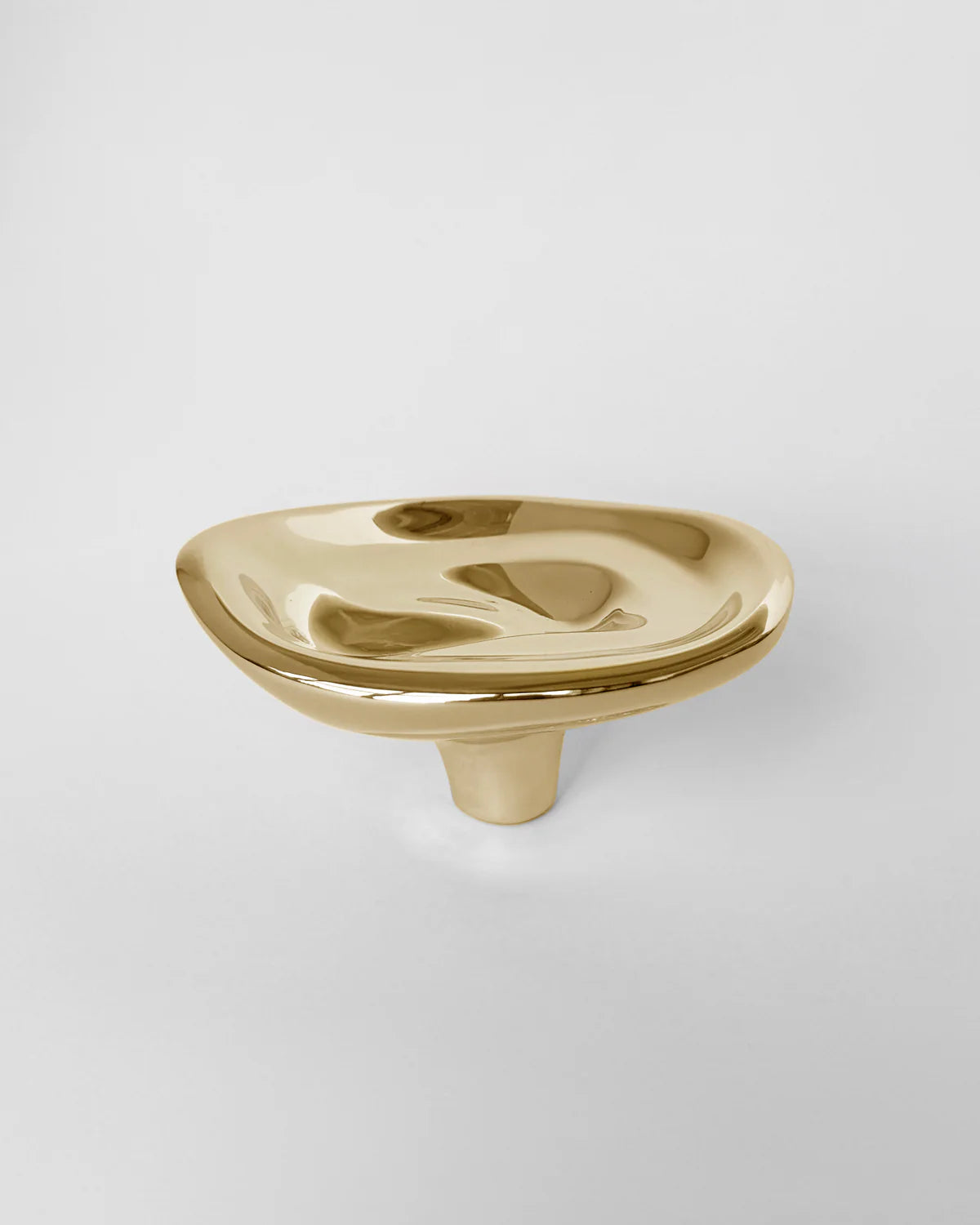 Small Ripple Hook in Brass