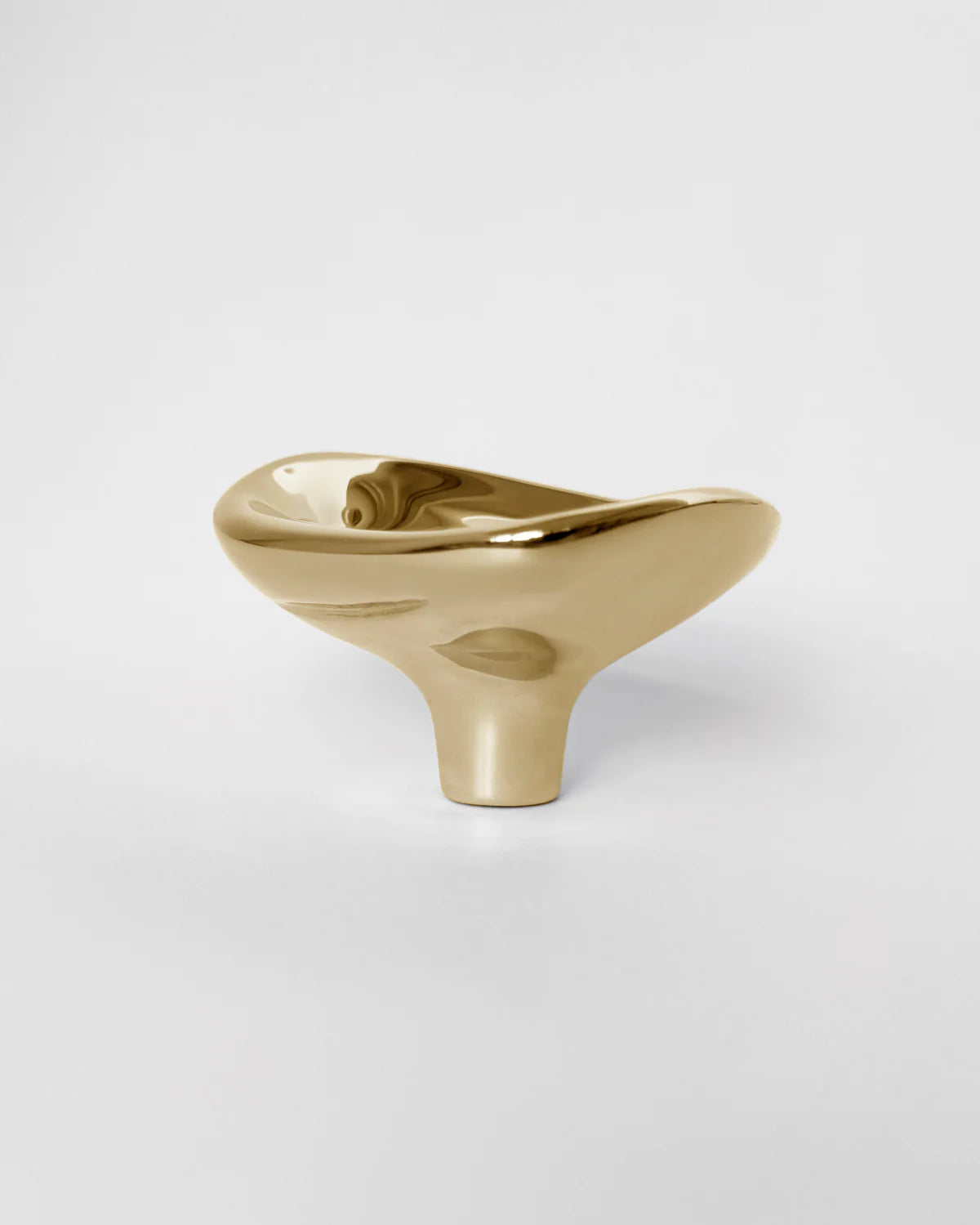 Small Ripple Hook in Brass