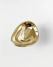 Small Ripple Hook in Brass