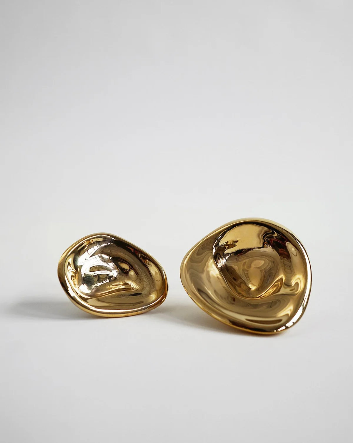 Large Ripple Hook in Brass