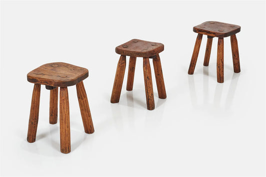 Rustic Stool, 1960s