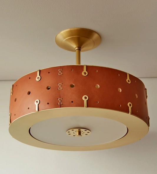 Sarah Ceiling Fixture - Tan