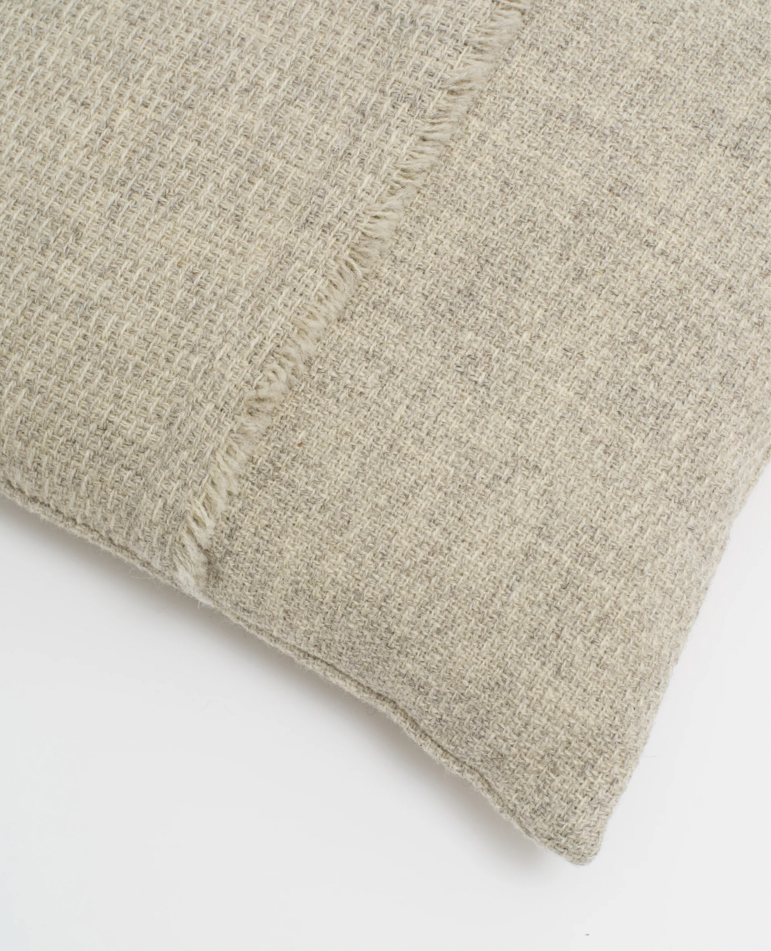 Basket Weave Pillow in Beige