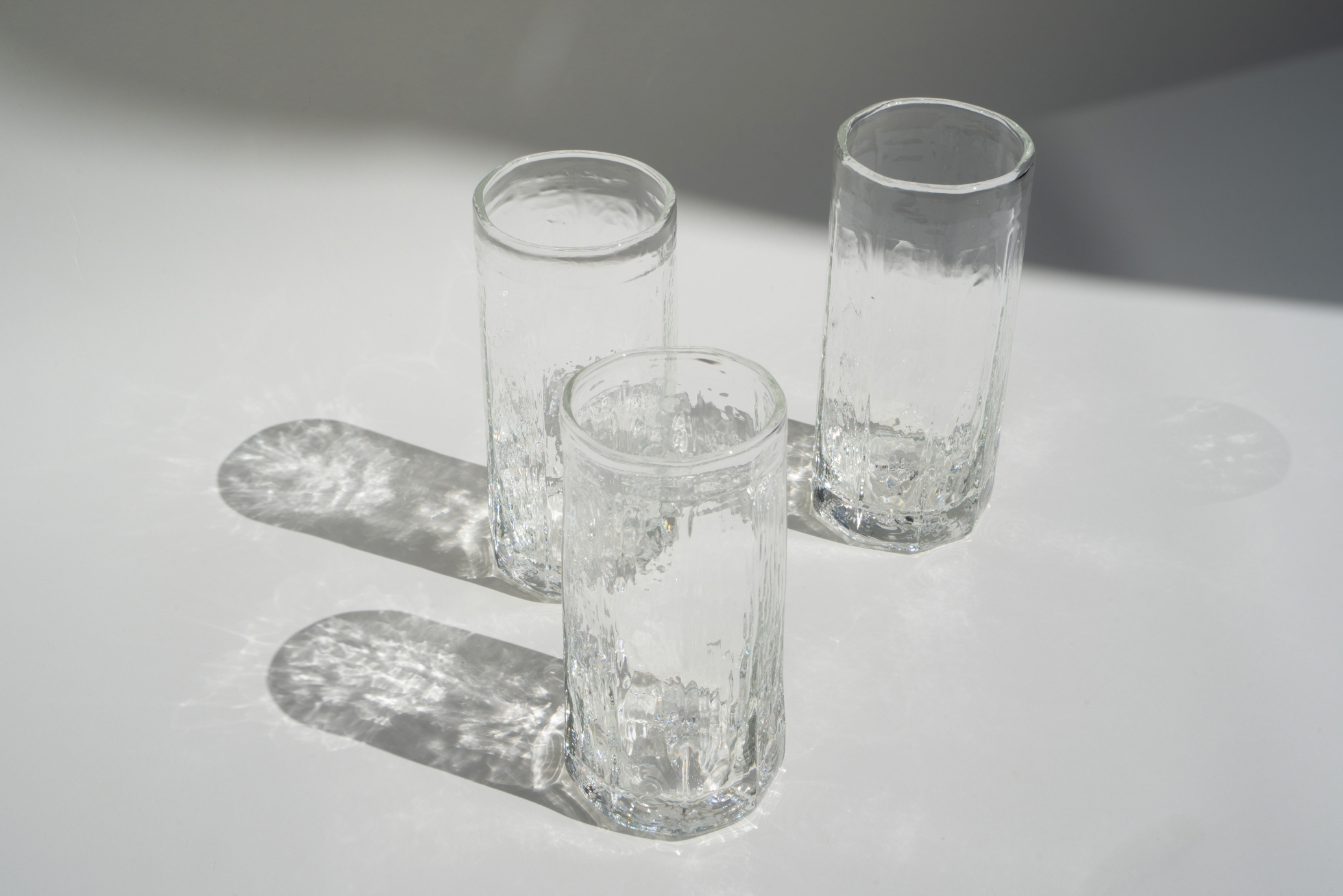 The Long Confidence Water Glass
