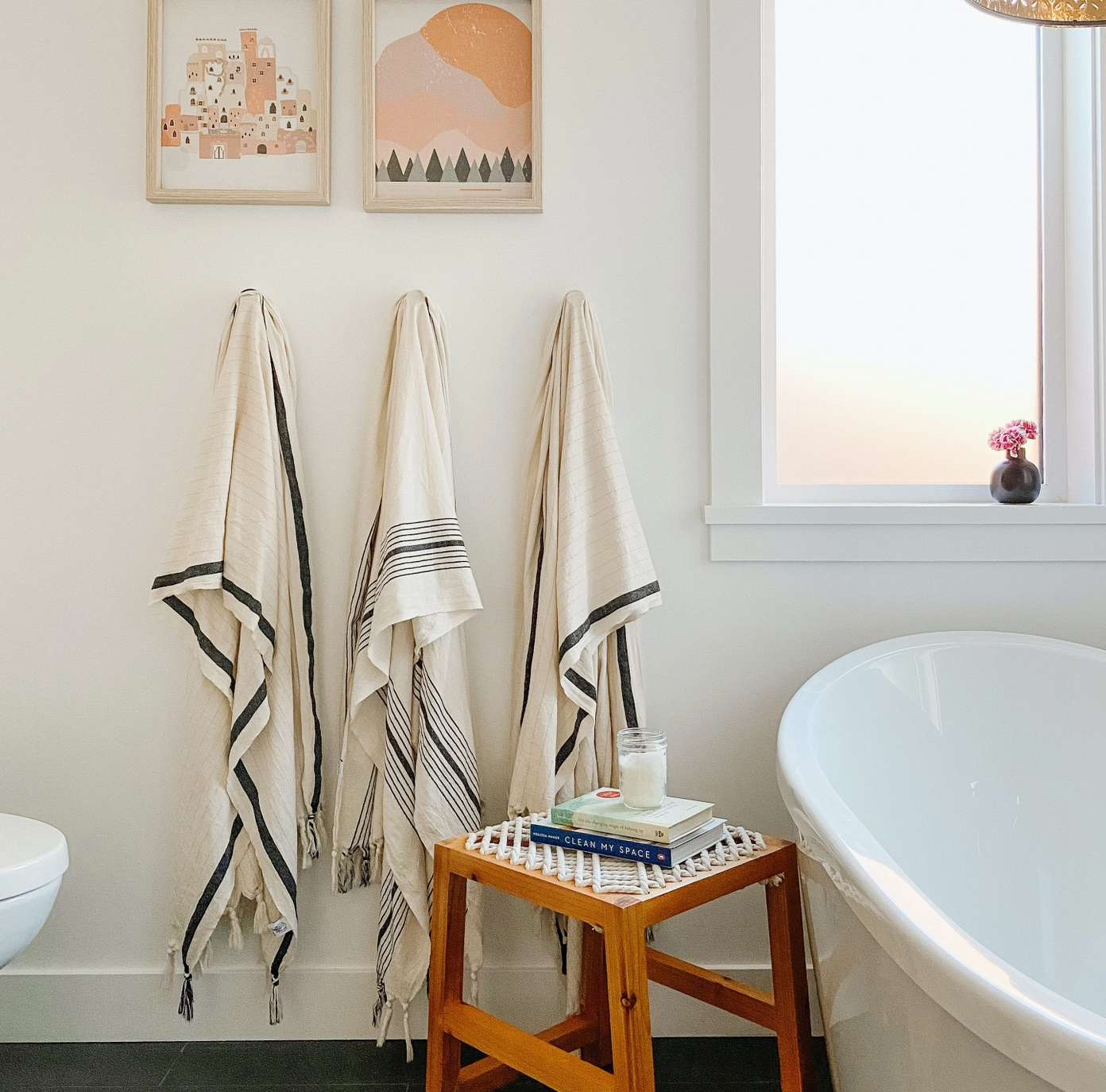 Zebrine Turkish Hand Towel