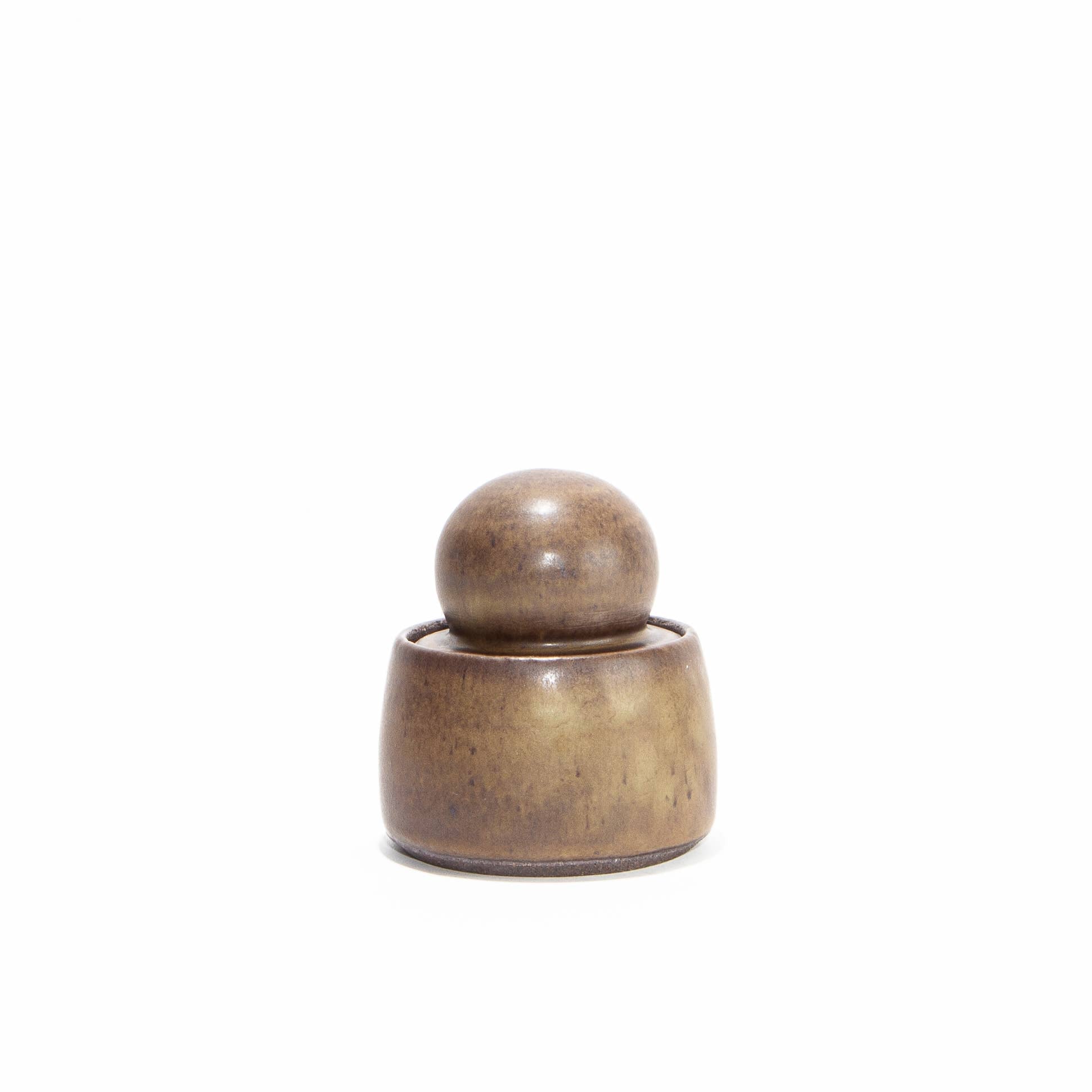 Olive Brown Stash Jars