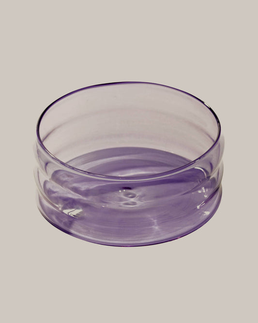 Small Ripple Bowl, Lilac