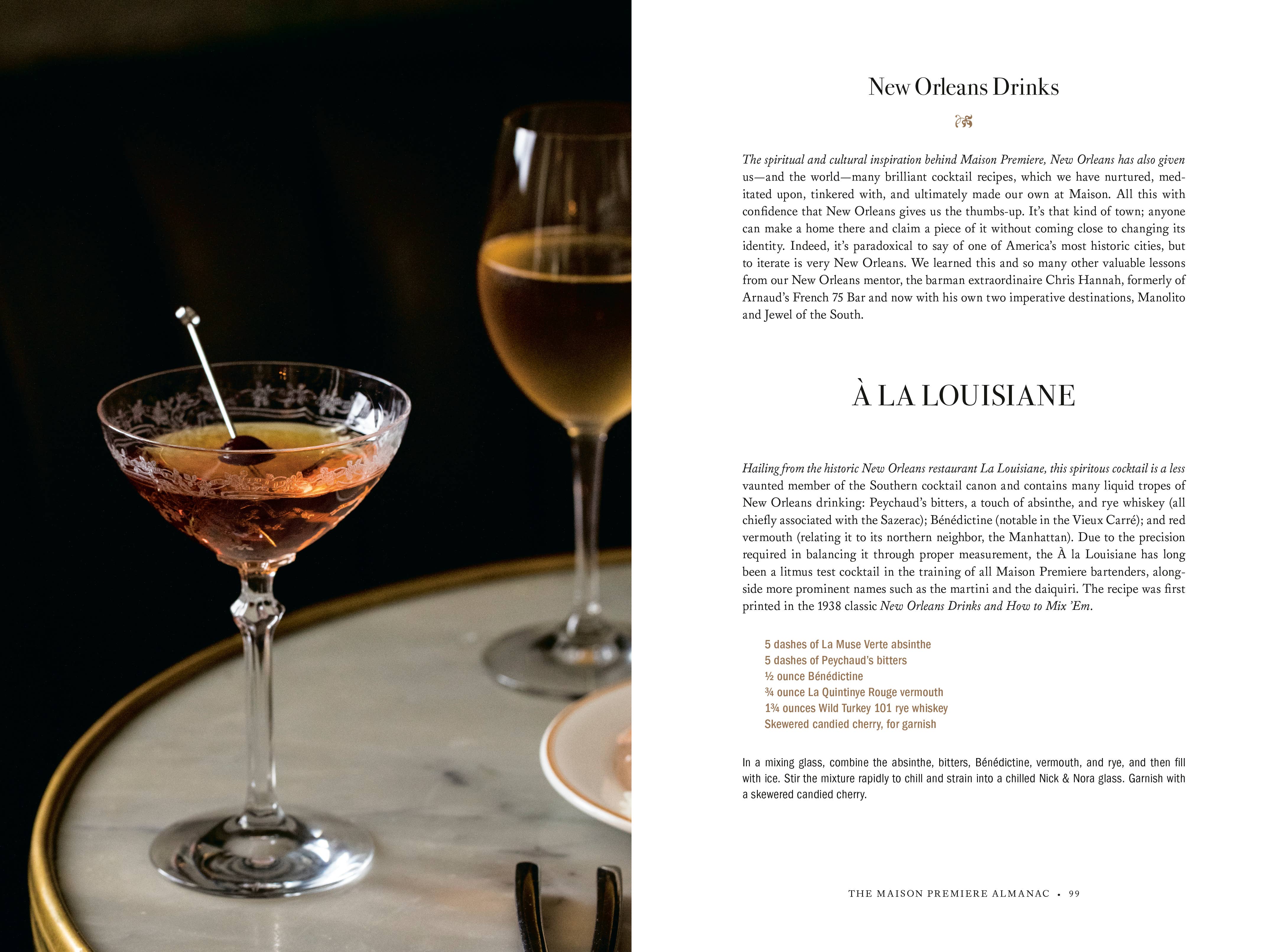 The Maison Premiere Almanac